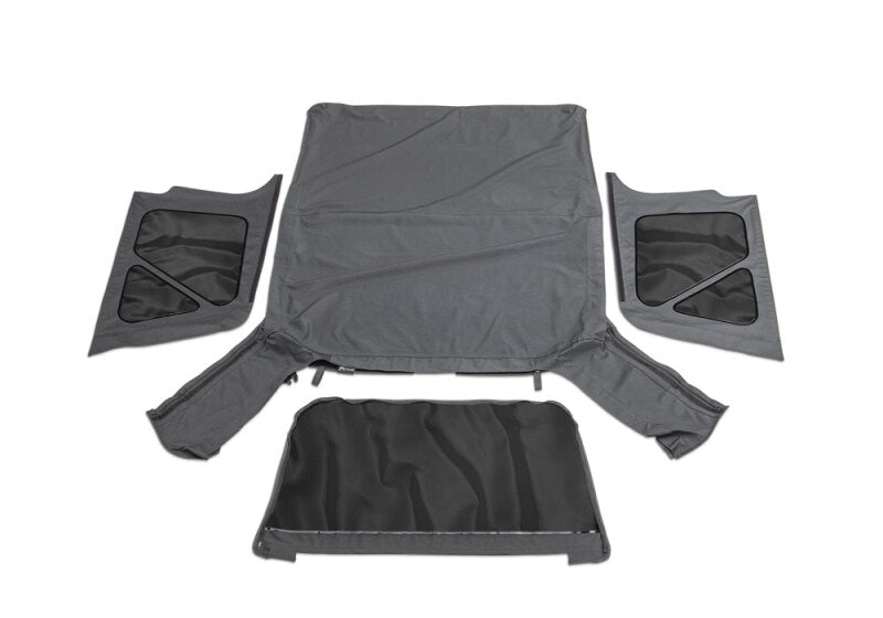 Rampage 1997-2006 Jeep Wrangler(TJ) OEM Replacement Top - Black Denim Soft Tops Rampage