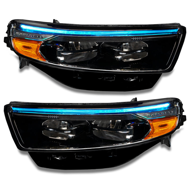 Oracle 20-22 Ford Explorer Dynamic RGB Headlight DRL Kit - - w/ BC1 Controller Headlights ORACLE Lighting