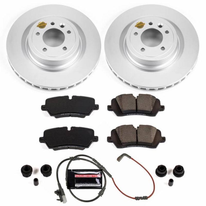 Power Stop 2017 Land Rover Discovery Rear Z23 Evolution Sport Coated Brake Kit Brake Kits - Performance D&S PowerStop