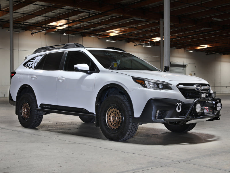 aFe Subaru Outback 23-25 H4-2.4L(t)/2.5L POWER Terra Guard Bumper w/Winch Mount Bull Bars aFe