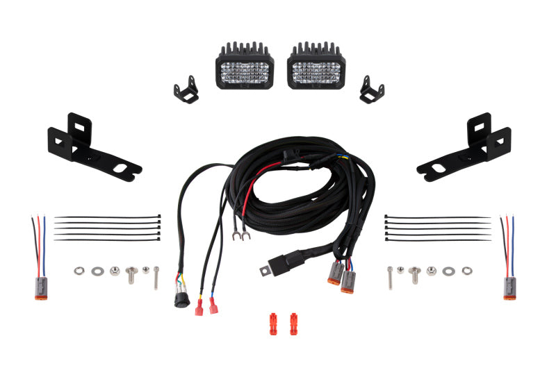 Diode Dynamics 21-22 Ford F-150 Stage Series Reverse Light Kit C2 Pro Light Accessories and Wiring Diode Dynamics