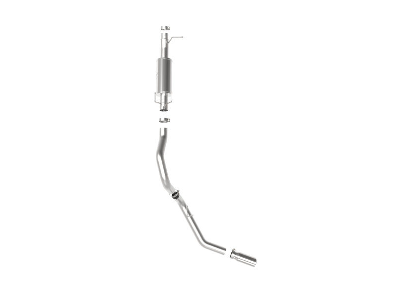 aFe Apollo GT Series 3-1/2in 409 SS Axle-Back Exhaust 17-20 Ford F-250/F-350 w/ Polished Tips Axle Back aFe