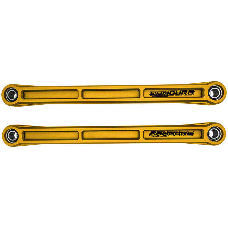 Camburg Ford Bronco 21-23 KINETIK Series Rear Billet Lower Trailing Arm Kit (Gold) Suspension Arms & Components Camburg
