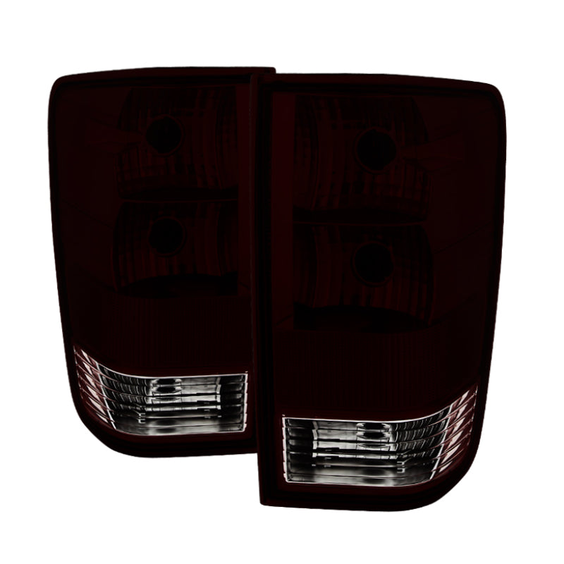 xTune Nissan Titan 04-15 OEM Style Tail Light Red Smoked ALT-JH-NT04-OE-RSM Tail Lights SPYDER