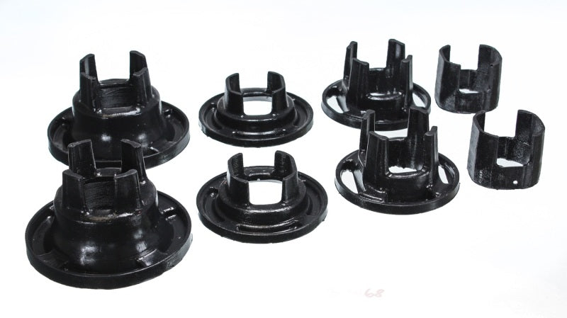 Energy Suspension 10 Chevy Camaro Black Rear Sub-Frame Mount Insert Bushing Set Bushing Kits Energy Suspension
