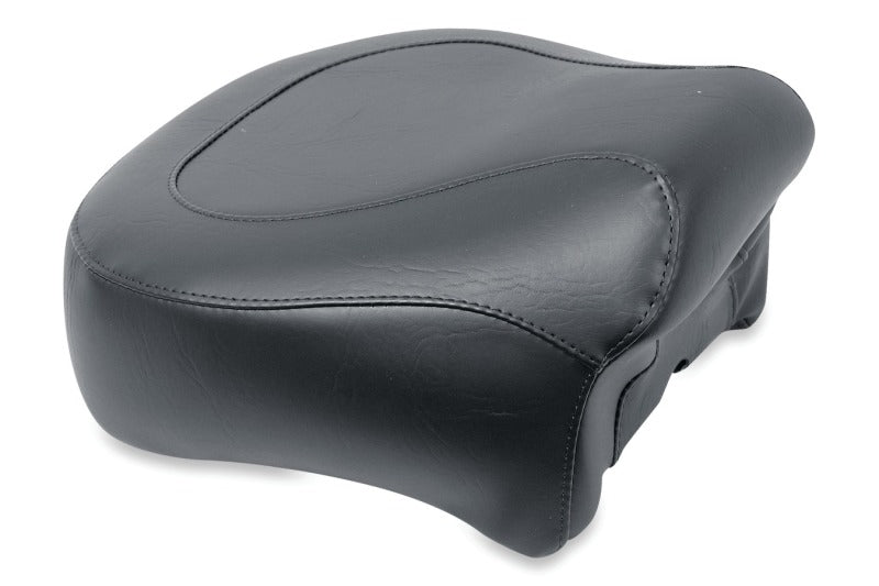 Mustang 82-03 Harley Sportster Wide Touring Passenger Seat - Black Passenger Motorcycle Seats Mustang Motorcycle