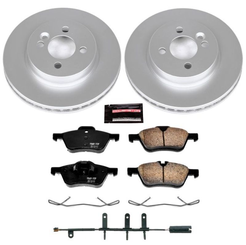 Power Stop 07-08 Mini Cooper Front Z23 Evolution Sport Coated Brake Kit Brake Kits - Performance D&S PowerStop