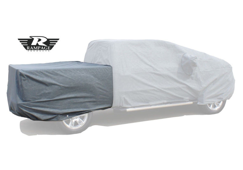 Rampage 1999-2019 Universal Easyfit Truck Bed Cover - Grey Car Covers Rampage