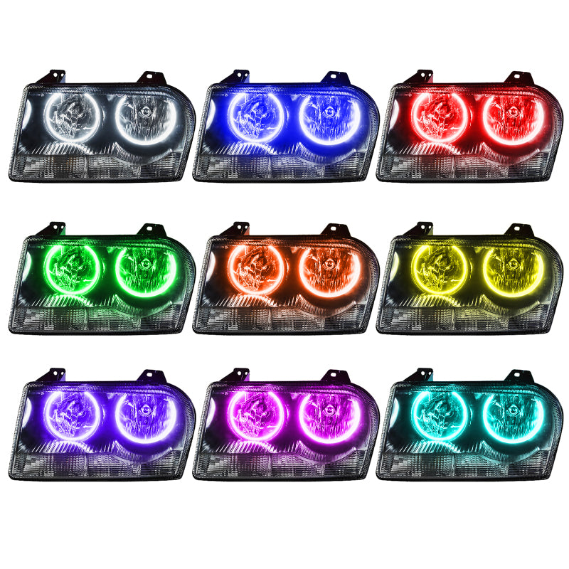 Oracle 05-10 Chrysler 300 V6 SMD HL - ColorSHIFT w/ 2.0 Controller Headlights ORACLE Lighting