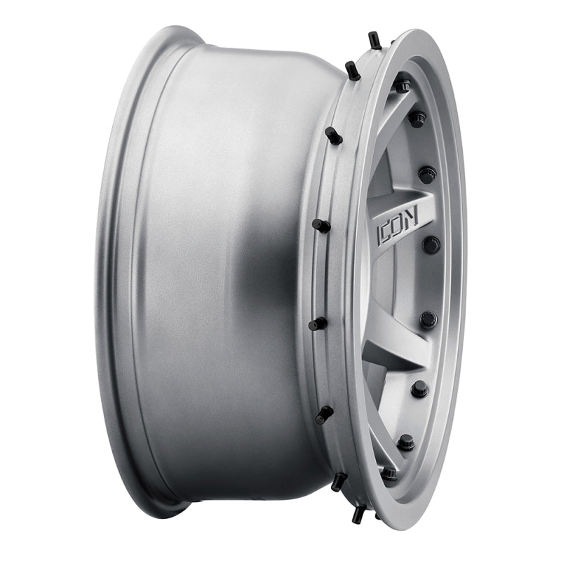 ICON Rebound Pro 17x8.5 / 5x5.5 / 0mm / 4.75in BS Titanium Wheel Wheels - Cast ICON