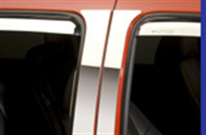 Putco 14-14 GMC Sierra HD - (Ext Cab) - 4pcs - SS Pillar Posts Exterior Trim Putco
