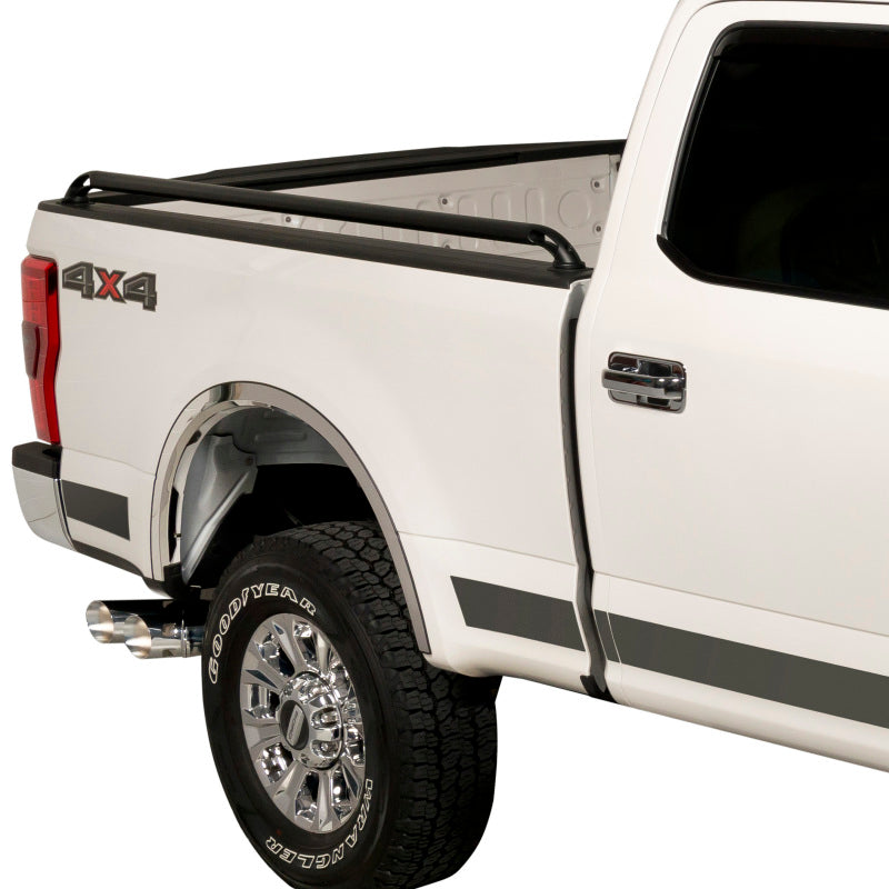 Putco 15-20 Chevy Colorado - 5ft Box Locker Side Rails - Black Powder Coated Body Armor & Rock Rails Putco