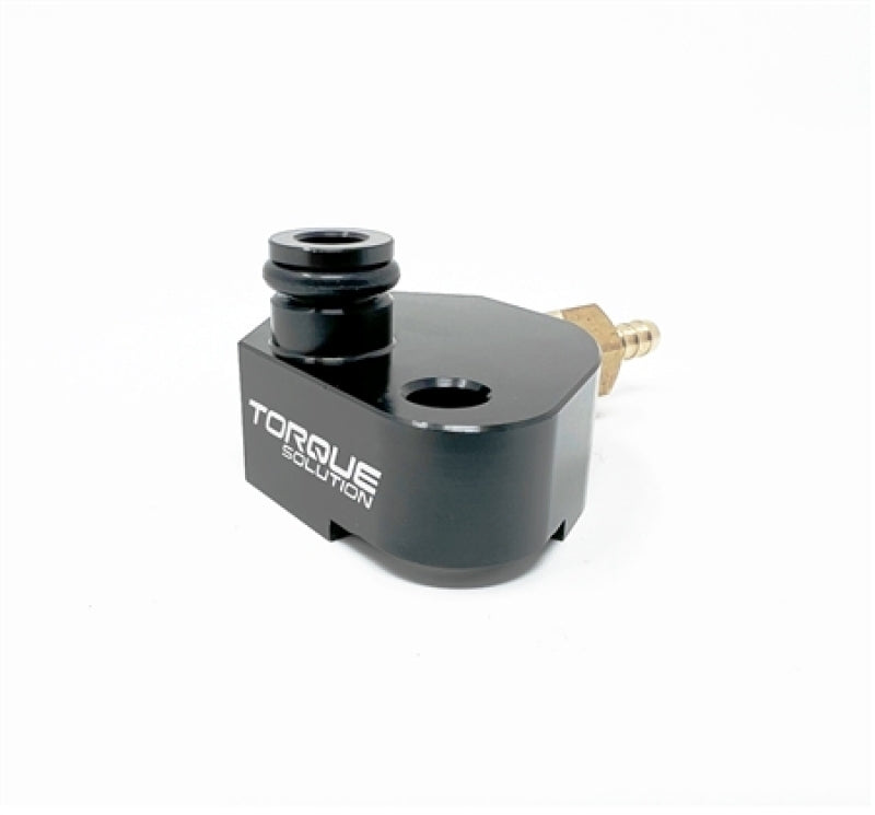 Torque Solution Billet Boost Tap - 13-18 Ford Focus ST / 14-19 Ford Fiesta ST Gauge Components Torque Solution