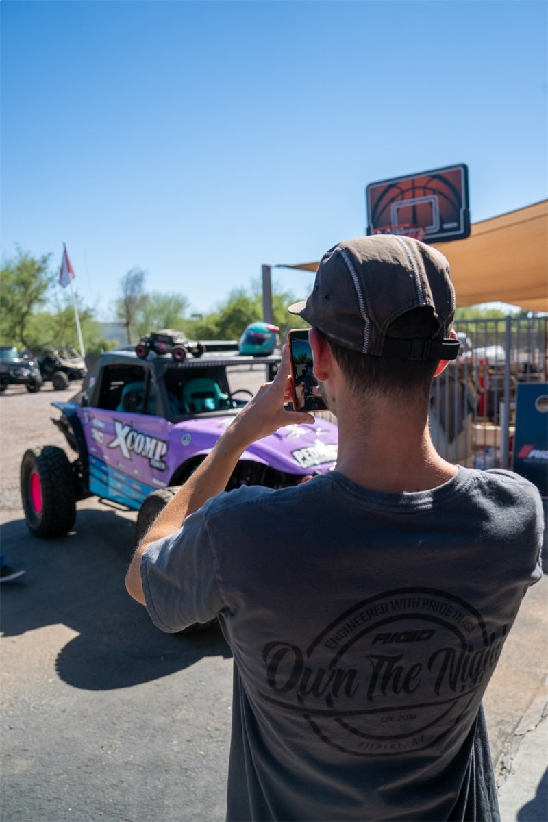 Rigid Industries x SHREDDY 360-Series 6in Lights w/Wt Bcklght (2) + 6 Covers (2 Pink/2 Teal/2 Blk) Light Bars & Cubes Rigid Industries