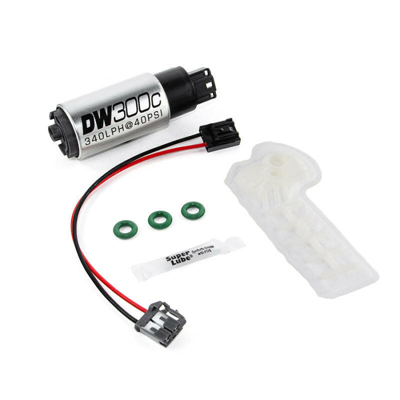 DeatschWerks 340lph DW300C Compact Fuel Pump w/ 12+ Scion FR-S/BRZ / 15 WRX Set Up Kit Fuel Pumps DeatschWerks