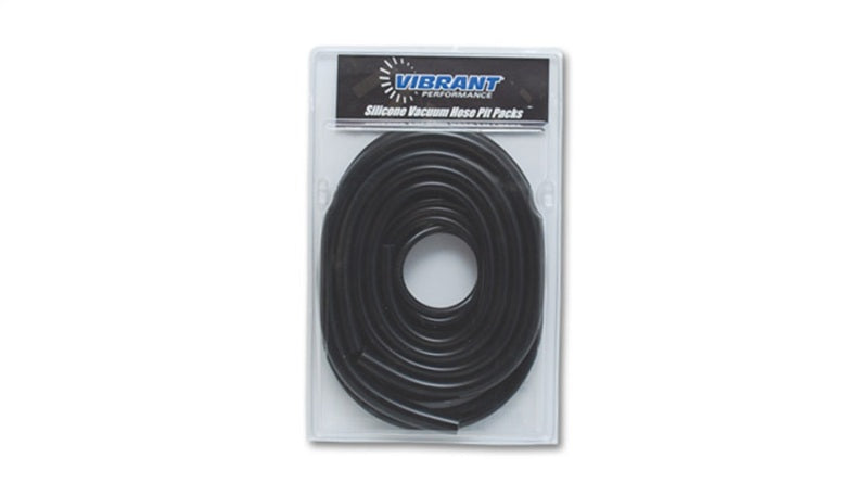 Vibrant Silicon vac Hose Pit Kit Blk 5ft- 1/8in 10ft- 5/32in 4ft- 3/16in 4ft- 1/4in 2ft-3/8in Hoses Vibrant