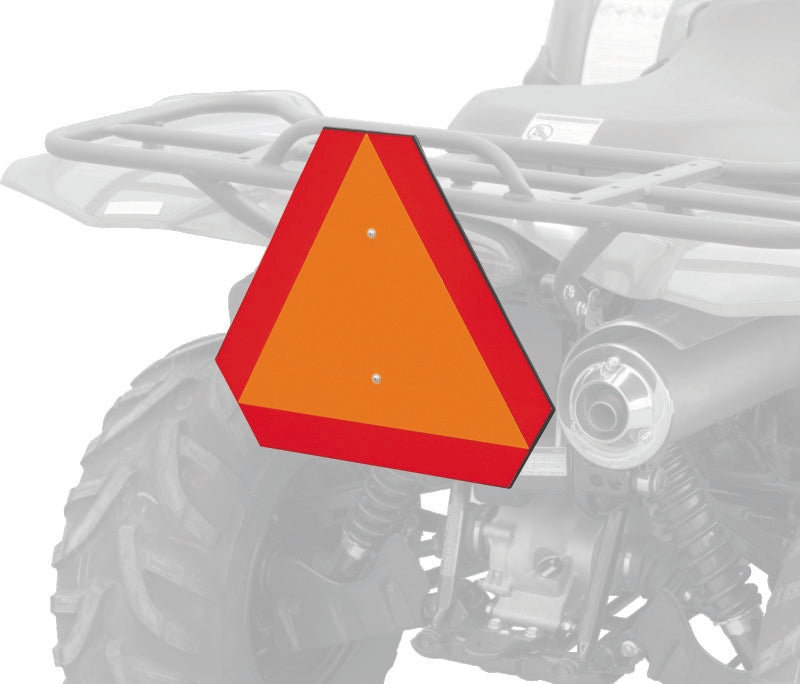 QuadBoss ATV Safety Emblem - Orange Other Body Components QuadBoss