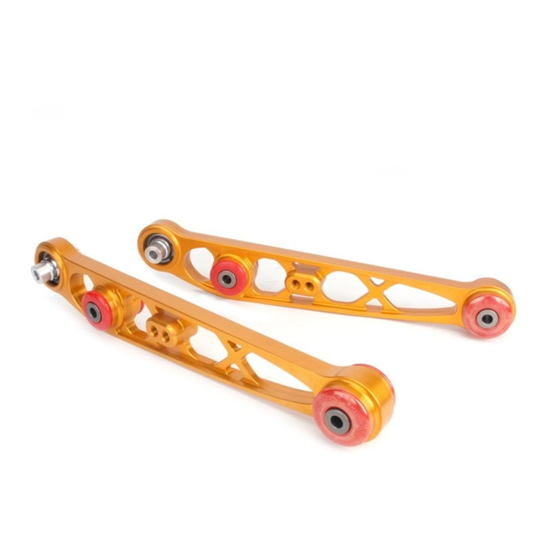 Skunk2 Honda/Acura EG/DC Ultra Series Rear Lower Control Arm Set - Gold Control Arms Skunk2 Racing
