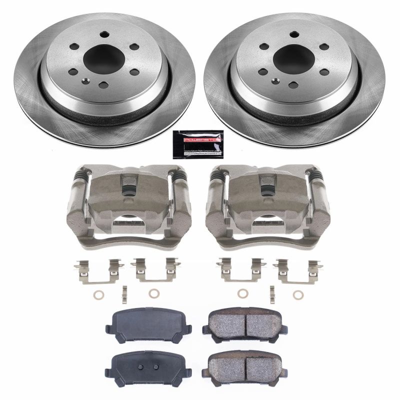 Power Stop 19-15 Chevrolet Colorado Rear Autospecialty Brake Kit w/Calipers Brake Kits - OE PowerStop