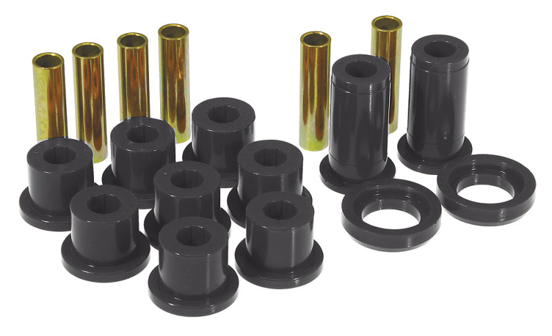 Prothane 82-00 GM S-Series 2/4wd Rear Spring & Shackle Bushings - Black Bushing Kits Prothane