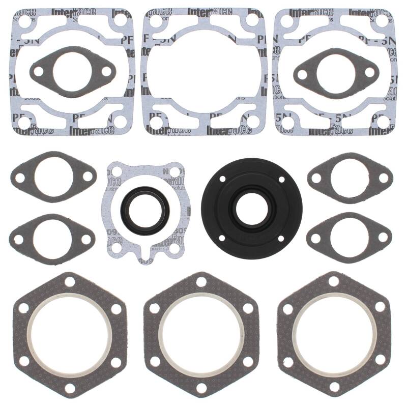 Vertex Gaskets 72-73 Polaris TX Starfire Complete Gasket Kit w/ Oil Seals Engine Hardware Vertex Pistons