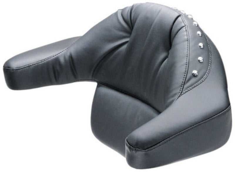 Mustang 93-13 Harley Electra Glide Std,Rd Glide,Rd King,Str Glide Extended Arm Wrap w/Studs - Black Armrests Mustang Motorcycle