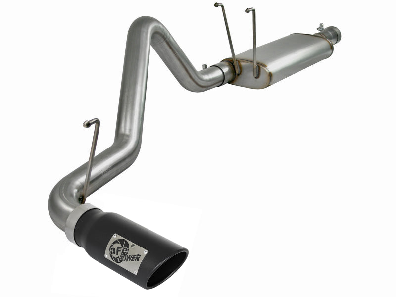 aFe MACHForce XP Cat-Back Exhaust 3in SS w/ Black Tip 09-12 Dodge Ram 1500 V8 5.7L Catback aFe