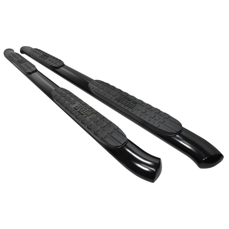 Westin 2022 Toyota Tundra Double Cab PRO TRAXX 4 Oval Nerf Step Bars - Black Nerf Bars Westin