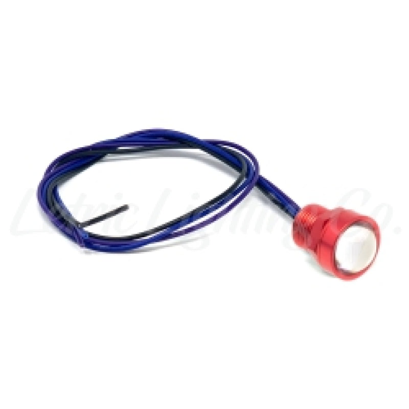 Letric Lighting Royal Flush G2 LED Sealed Red Anodized Body - Red Light Accessories and Wiring Letric Lighting