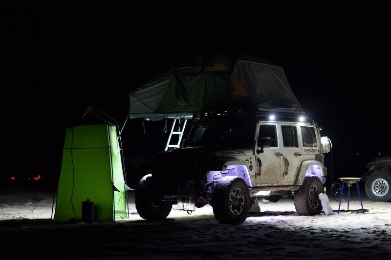 KC HiLiTES C-Series C2 LED 2in. Backup Area Flood Light 20w (Single) - Black Light Bars & Cubes KC HiLiTES