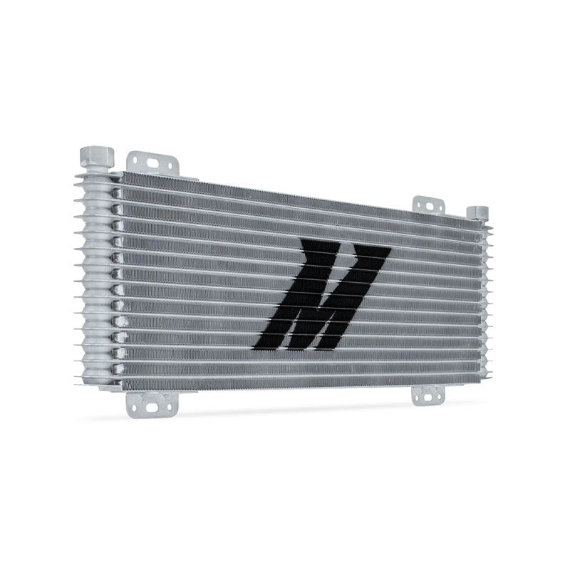 Mishimoto 13-Row Stacked Plate Transmission Cooler - Silver Transmission Coolers Mishimoto
