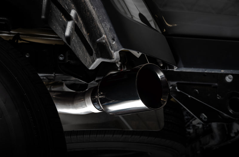 AWE Tuning 20-21 Jeep Gladiator JT 3.6L Tread Edition Cat-Back Single Side Exhaust - Diamond Blk Ti Catback AWE Tuning