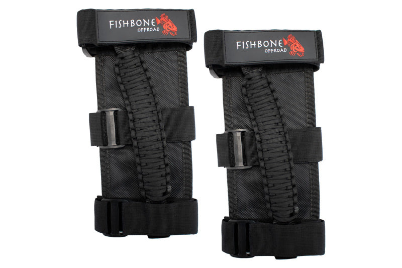 Fishbone Offroad Paracord Grab Handles w/Three Straps - Black Dash & Interior Trim Fishbone Offroad