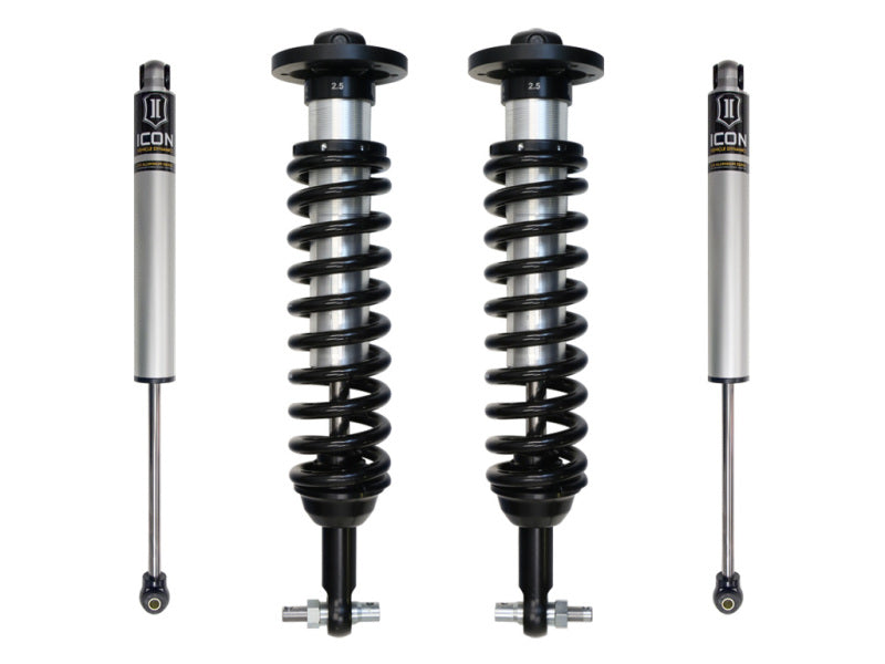 ICON 2021+ Ford F-150 2WD 0-3in Stage 1 Suspension System Shocks and Struts ICON