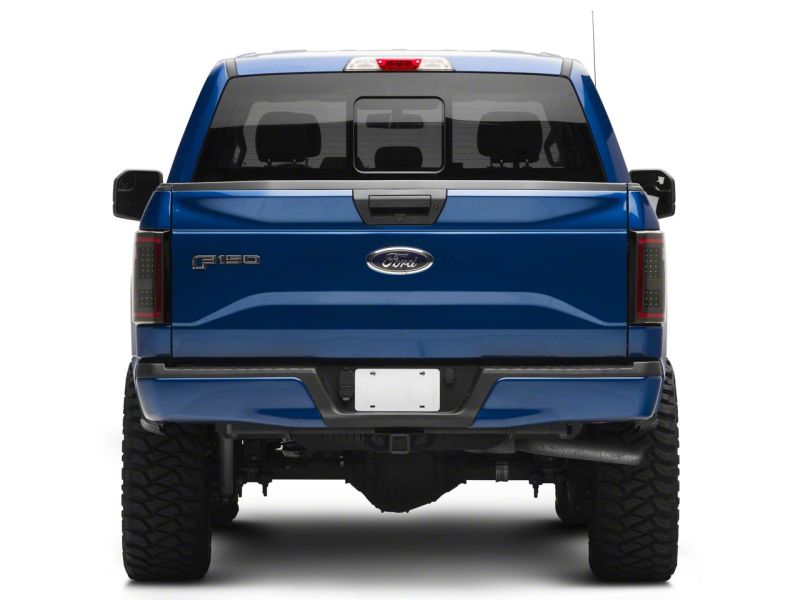 Raxiom 15-17 Ford F-150 LED Tail Lights w/ SEQL Turn Signals- Blk Housing (Clear Lens) Tail Lights Raxiom