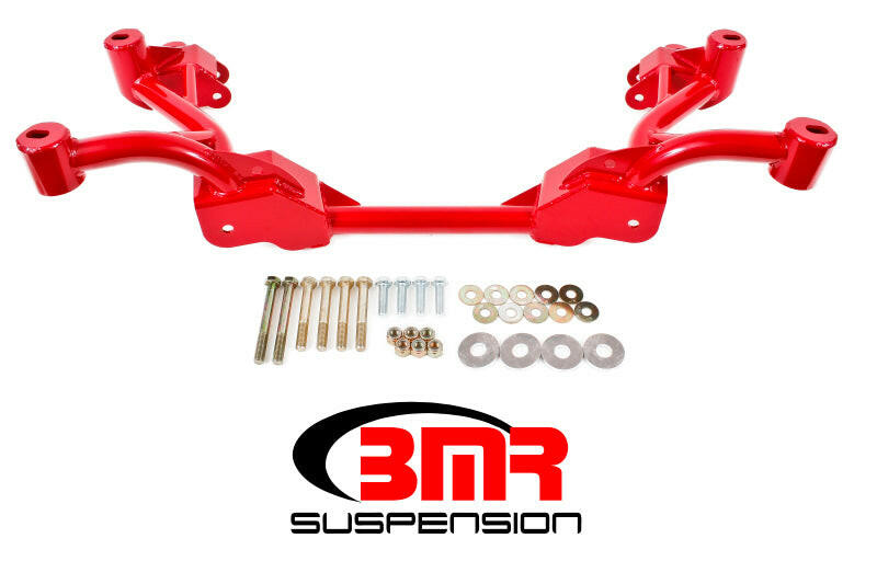 BMR 82-82 3rd Gen F-Body K-Member w/ No Motor Mounts and STD. Rack Mounts - Red Crossmembers BMR Suspension