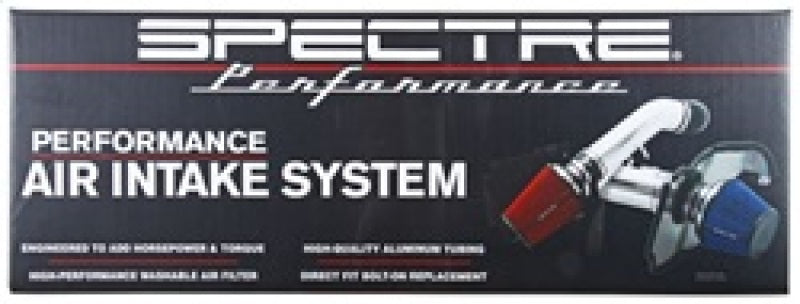 Spectre 03-08 Dodge RAM 1500/2500 V8-4.7/5.7L F/I Air Intake Kit - Clear Anodized w/Red Filter Cold Air Intakes Spectre