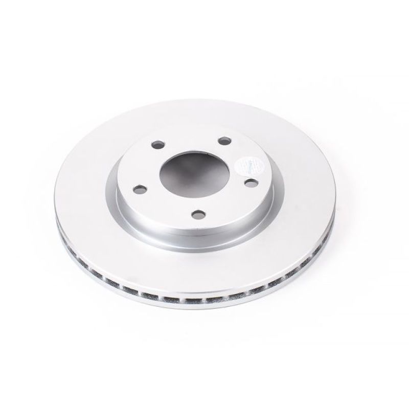Power Stop 13-18 Nissan Sentra Front Evolution Geomet Coated Rotor Brake Rotors - OE - Cryo PowerStop