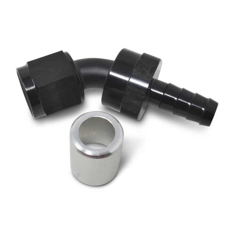 Russell Performance -10 AN Proclassic Crimp 45 Degree End (O.D. 0.825) Fittings Russell