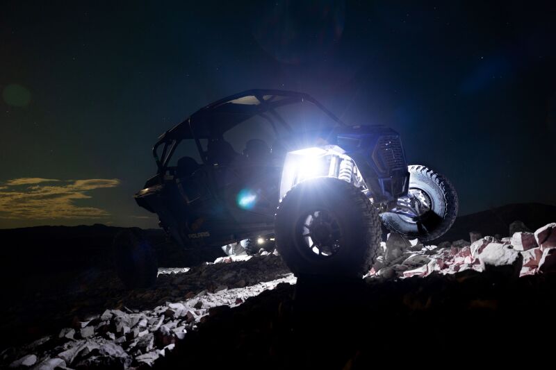Whip It Led Rock Light 8 Pod Light Bars & Cubes Whip It