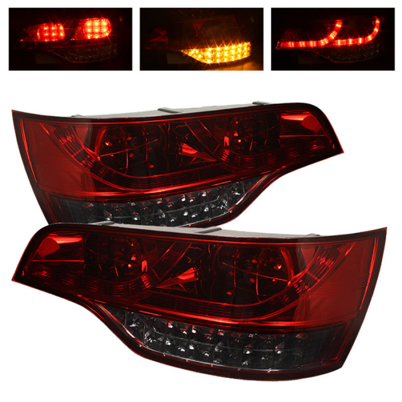 Spyder GMC Sierra 19-20 LED Model Only LED Tail Lights - Black ALT-YD-GS19LED-LED-BK Tail Lights SPYDER