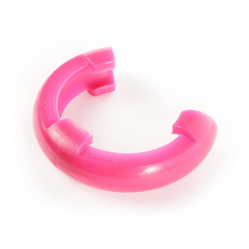 Rugged Ridge Pink 3/4in D-Ring Isolator Kit Shackle Kits Rugged Ridge