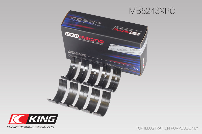 King Engine Bearings Nissan Sr20De (Size 0.26) Main Bearing Set Bearings King Engine Bearings