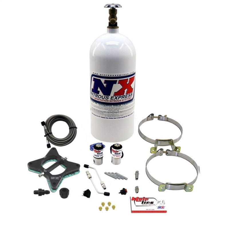Nitrous Express 96-04 Ford Mustang GT 4.6L 2 Valve Mainline EFI Nitrous Kit w/10lb Bottle Nitrous Systems Nitrous Express