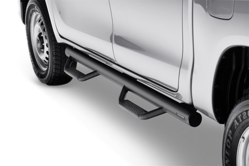 N-Fab Nerf Step 16-17 Toyota Tacoma Double Cab 5ft Bed - Tex. Black - W2W - 3in Side Steps N-Fab