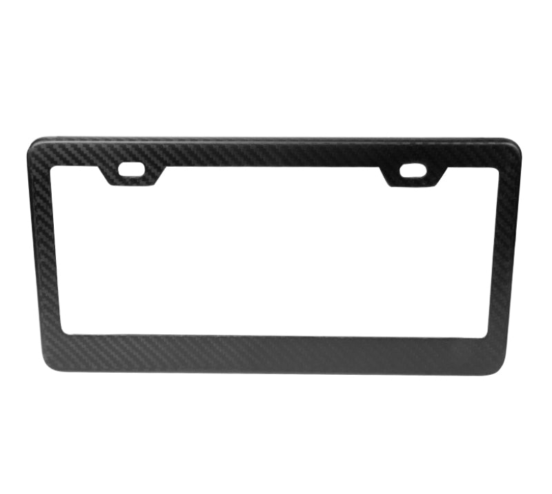 NRG License Plate Frame - Dry Carbon Fiber Carbon Accessories NRG