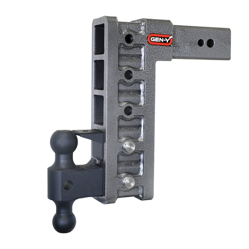 Gen-Y Mega Duty 3in Shank 12in Drop 3.5K TW 32K Hitch w/GH-0161 Dual-Ball/GH-0162 Pintle Lock Hitch Receivers GEN-Y Hitch