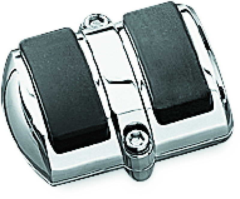 Kuryakyn Brake Pedal Cover 3in Wide Chrome Pedals Kuryakyn