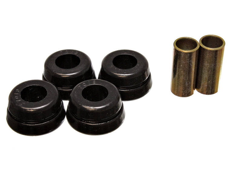 Energy Suspension 79-94 Toyota Pick Up 2WD (NOT T-100/Tundra) Black Front Strut Rod Bushing Set Bushing Kits Energy Suspension