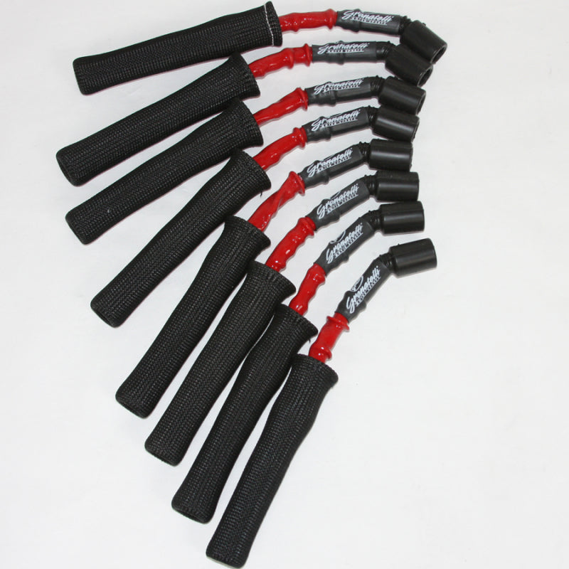 Granatelli 14-23 GM L83 5.3L/L86 6.2L Hi-Perf Coil-Near-Plug Wire Conn Kit w/Red Jacket/Blk Sleeve Spark Plug Wire Sets Granatelli Motor Sports